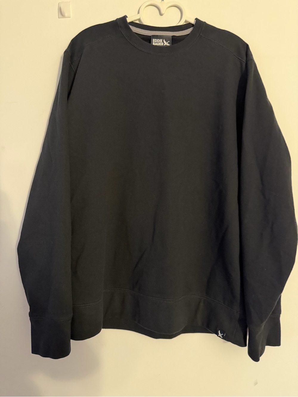 Eddie Bauer Men’s Crewneck Sweatshirt - Black